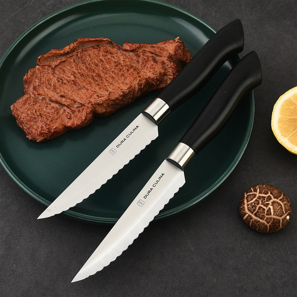 8 Piece Micro Serrated Kitchen Steak Knife Set
