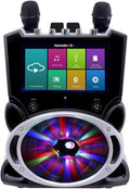 Karaoke USA Complete Wi-Fi Bluetooth Karaoke Machine with 9-Inch Touch Screen (WK849)