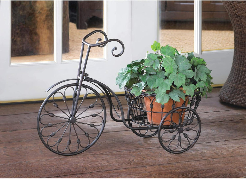 Summerfield Terrace Nostalgic Bicycle Home Garden Decor Iron Plant Stand