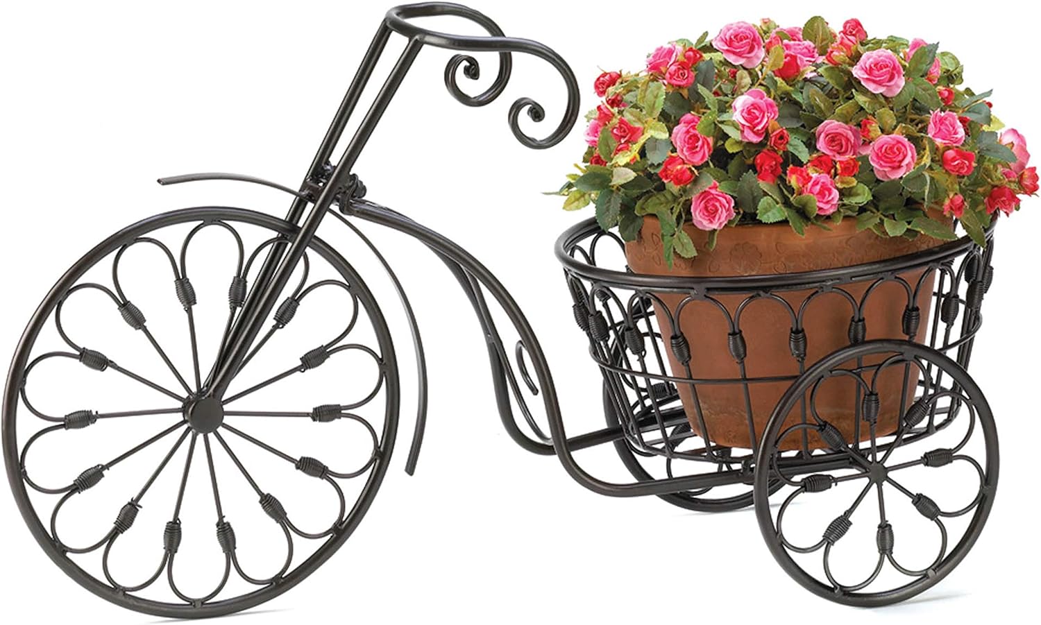 Summerfield Terrace Nostalgic Bicycle Home Garden Decor Iron Plant Stand