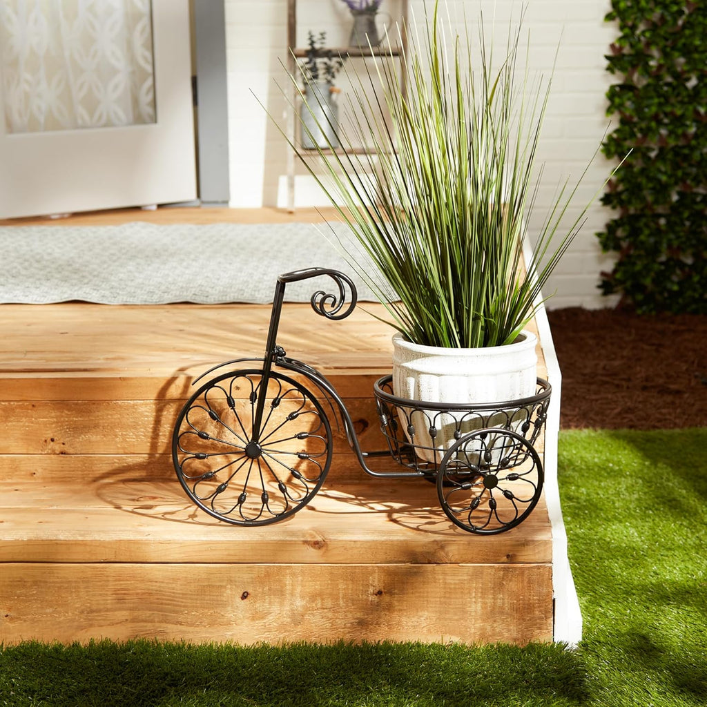 Summerfield Terrace Nostalgic Bicycle Home Garden Decor Iron Plant Stand