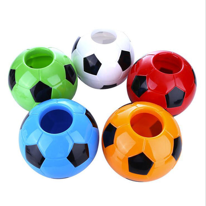 Football Shape Tissue Holder Creative Round Roll Tissue Holder Paper Pumping Box Tissue Box Paper Pot for Home Office Car