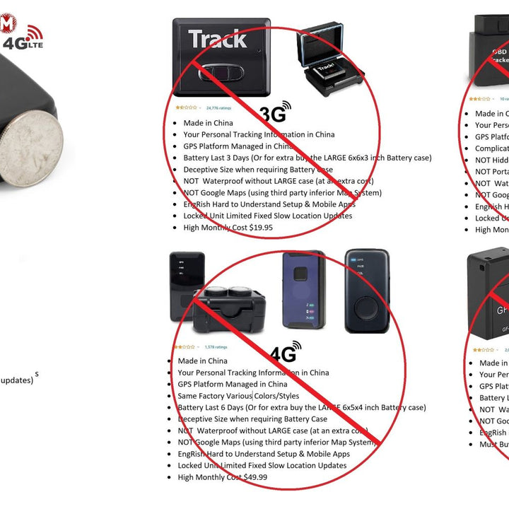 Mini GPS Vehicle Tracking Device iTrack PUCK Portable GSM 4G Tracker