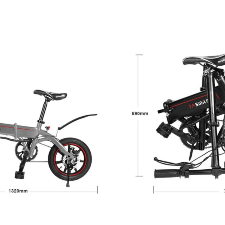 S7-14"* 2.125" Foldable City Ebikes Street E-bike 250W Hall Sensor Kick Bike Private Model[Unable to ship on weekends, please place orders with caution]