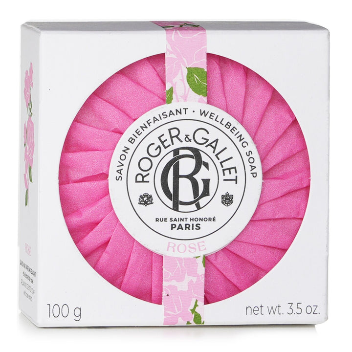 ROGER & GALLET - Rose Wellbeing Soap 910037 100g/3.5oz