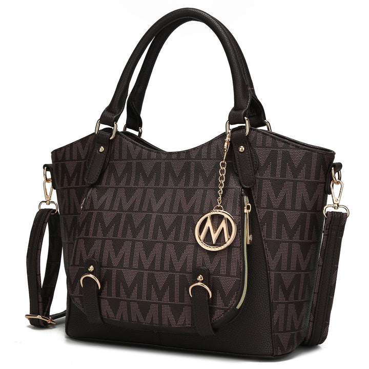 MKF Collection Fula Signature Satchel Bag by Mia k