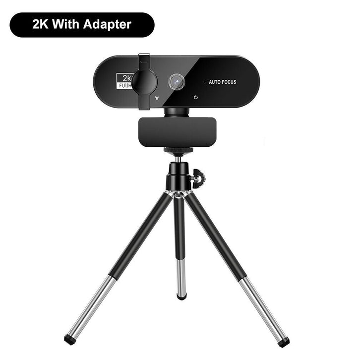 Webcam 4K 2K Web Cam Webcan 1080P Webcam With Microphone Tripod Autofocus Mini Usb Camera To Computer Full Hd For PC Mac Laptop