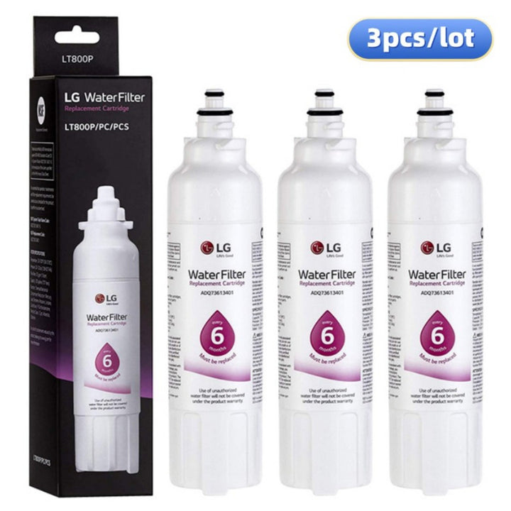 LG LT800P- 6 Month / 200 Gallon Capacity Replacement Refrigerator Water Filter (NSF42 and NSF53) ADQ73613401, ADQ73613408, or ADQ75795104 , White