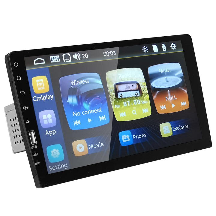 9in Car MP5 Stereo Player Touch Screen 1080P Wireless Car Radio FM USB AUX Back up Camera Mirror Link Remote Control