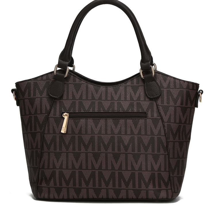 MKF Collection Fula Signature Satchel Bag by Mia k