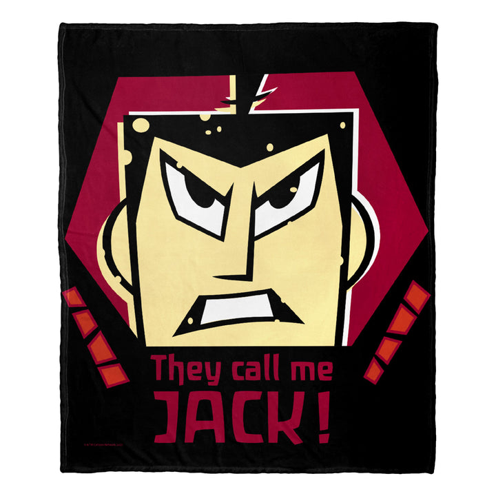 Cartoon Network's Samurai Jack Silk Touch Throw Blanket, 50" x 60", They Call Me Jack