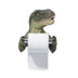 Dinosaur Toilet Hygiene Resin Tray Free Punch Dinosaur Paper Towel Holder