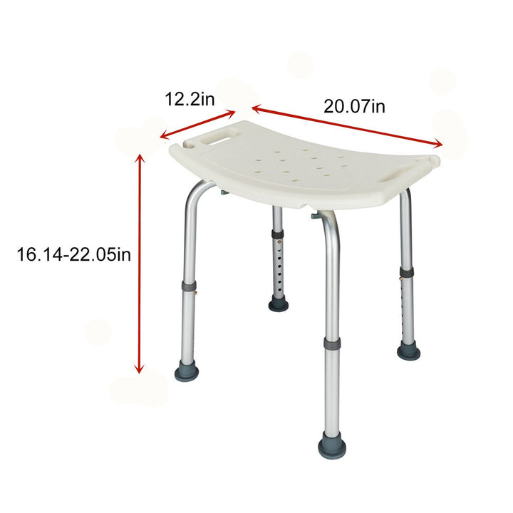 1.35MM Simple Bath Chair White YF