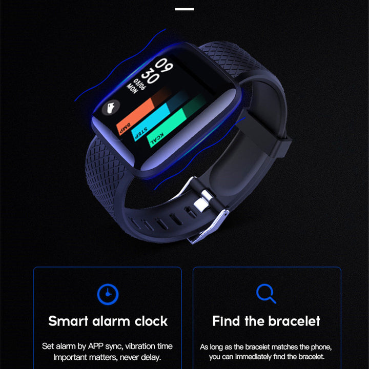 Smart Watch Heart Rate Sleep Monitoring Blood Pressure Smartwatch Men Women Fitness Tracker Watch For Android IOS