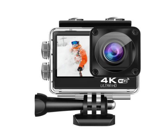 H10 2022 New Action Camera 4K 60FPS 20MP 2.0 LCD EIS Dual Screen WiFi Webcam Waterproof Helmet Sports Video Pro Cam In Stocks built in 32GB