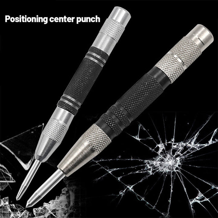 128/155mm Centre Punch General Automatic Punch Woodworking Metal Drill Adjustable Spring Loaded Automatic Punch Hand Tools Sets