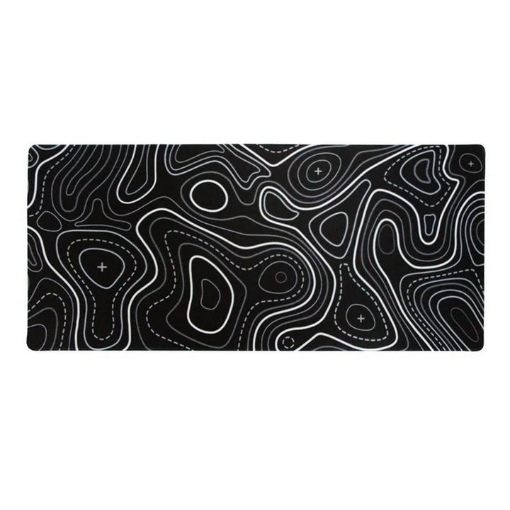 Abstract Line Large Gaming E-sports Computer Oversized Extended Thickened Mouse Pad, Desktop Mat Desk Pad, Non-slip Mouse Pad, Washable Rubber Material Mouse Pad