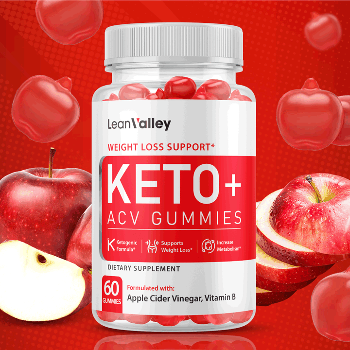 1pk Lean Valley ACV Gummies Lean Valley Keto Fat Burner Gummie Weight Loss