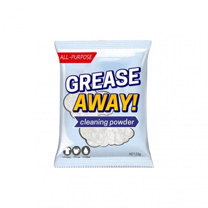 2PCS Grease Away Powder Cleaner Powerful Cleaners Home Kitchern Sink Detergent Sodium Bicarbonate Grease Away Powder