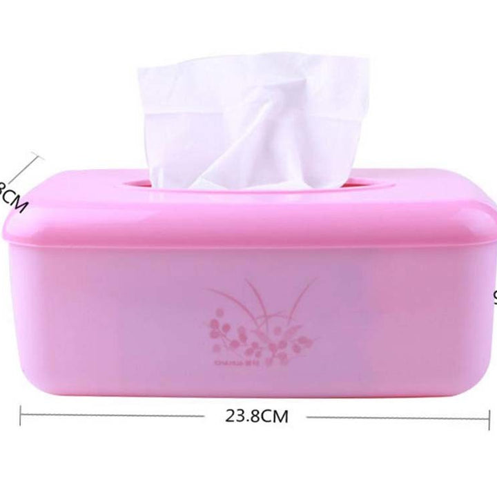 Elegant Rectangle Tissue Box Paper Holder Tissue Holders,Pink