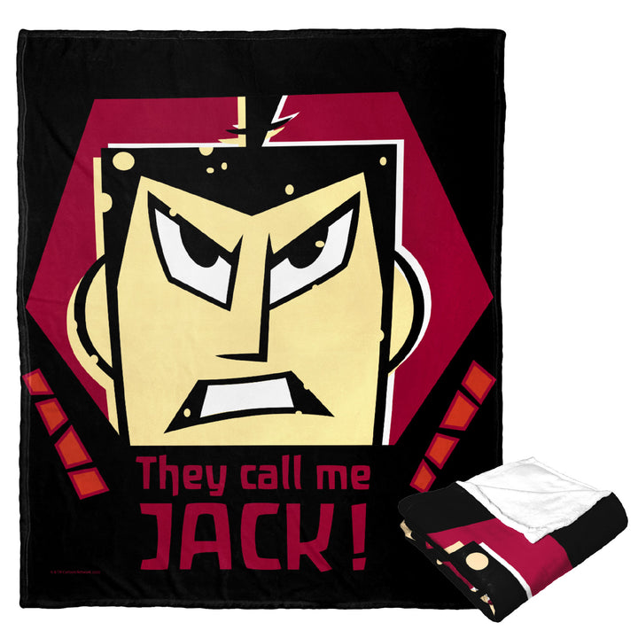 Cartoon Network's Samurai Jack Silk Touch Throw Blanket, 50" x 60", They Call Me Jack