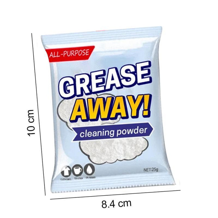 2PCS Grease Away Powder Cleaner Powerful Cleaners Home Kitchern Sink Detergent Sodium Bicarbonate Grease Away Powder