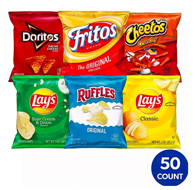 Frito-Lay Classic Mix Variety Pack (50 pk.)