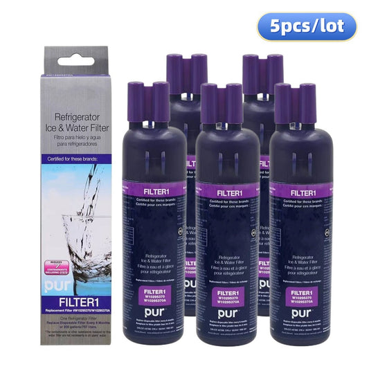 W10295370A, by Whirlpool, Refrigerator Water Filter 1 EDR1RXD1 Compatible