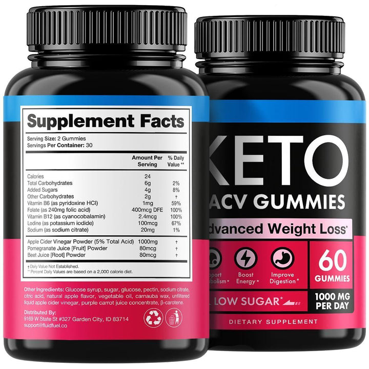 Keto Apple Cider Vinegar Gummies 1000mg Well Digested ACV Keto Gummies for Weight Loss and Control Detox Digestion Metabolism Delicious Keto ACV Gummies Advanced Weight Loss 60 pcs