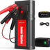 DBPOWER Jump Starter Battery Pack, 2750A Peak 76.96Wh, Portable Car Jump Starter (Up to 10L Gas/8L Diesel Engine) 12V Auto Battery Booster Pack with Smart Clamp Cables, Quick Charger