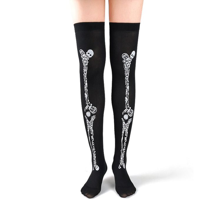 3 Pairs Thigh High Long Stockings Over Knee Socks Cosplay Festival Stockings