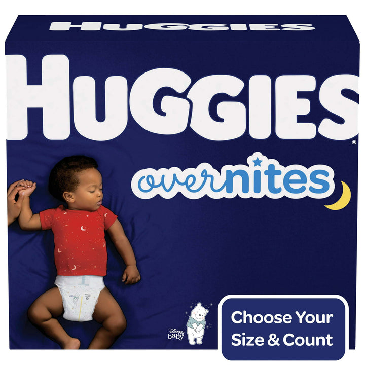 Huggies Overnites NIghttime Baby Diaper Size 6;  84 Count