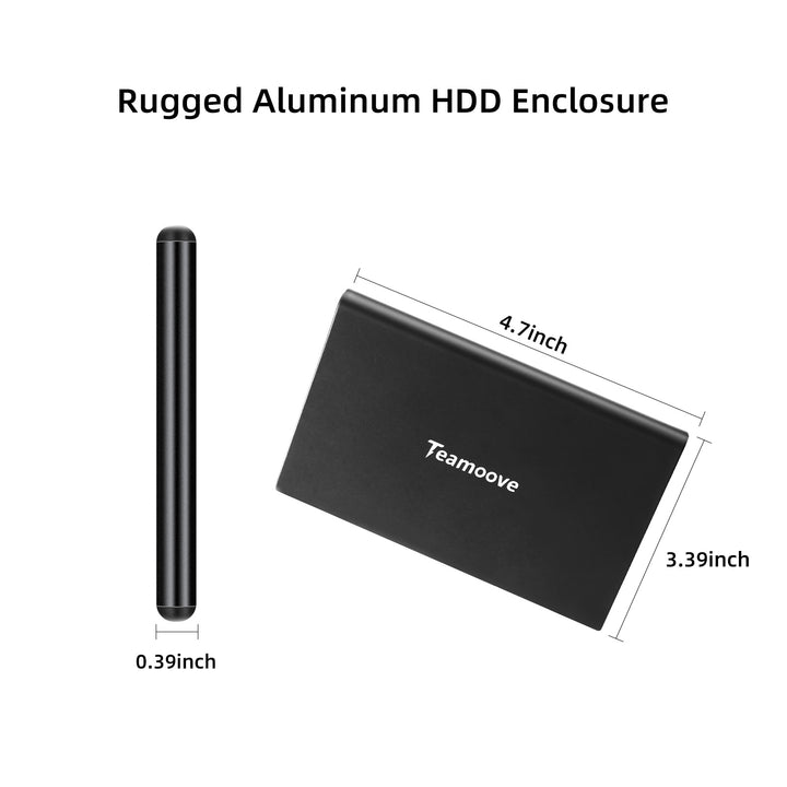 2.5" Ultra Slim Portable External Hard Drive HDD-USB 3.0 for PC, Mac, Laptop, PS4, Xbox one,Xbox 360,HD