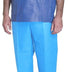 Disposable Blue Pants. Pack of 10 Polypropylene 35 GSM Adult Scrub Pants Medium. 10 Pairs of Non-Sterile Trousers with Waist Ties. Unisex PPE Clothing. Breathable; Durable Medical Scrubs.