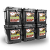 360 Serving Meat Package Includes: 6 Freeze Dried Meat Buckets