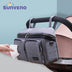 SUNVENO Universal Stroller Organizer Super Large Capacity, 2-in-1 Baby Stroller Organizer Waterproof Insulated Cup Holder Inside, Shoulder Bag & Strolller Storage Bag with 10 Pocket Including, Gray