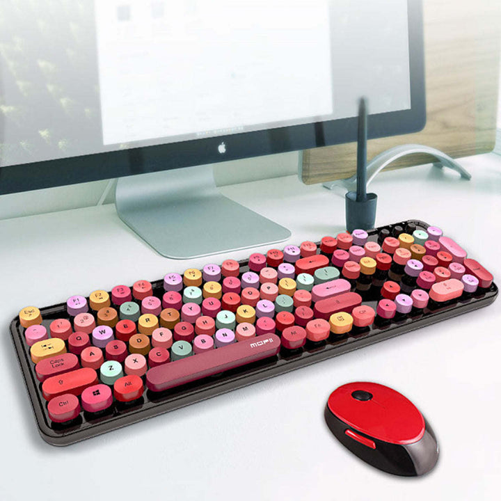 Spring Multi Wireless Keyboard And Mouse Set