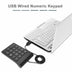 Small-size 2.4GHz Wireless Numeric Keypad Numpad 18 Keys Digital Keyboard for Accounting Teller Laptop Notebook Tablets