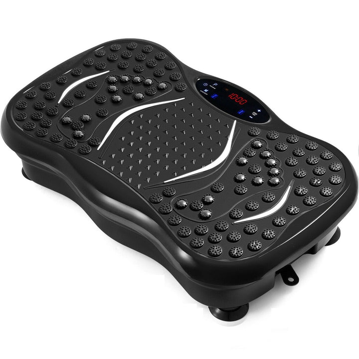 VEVOR Vibration Plate Exercise Machine,Whole Body Exercise Vibration Fitness Platform,350Lbs LCD 3 Levels Massage Remote Bluetooth USB Music Intelligent Watch, Fitness Vibration Machine