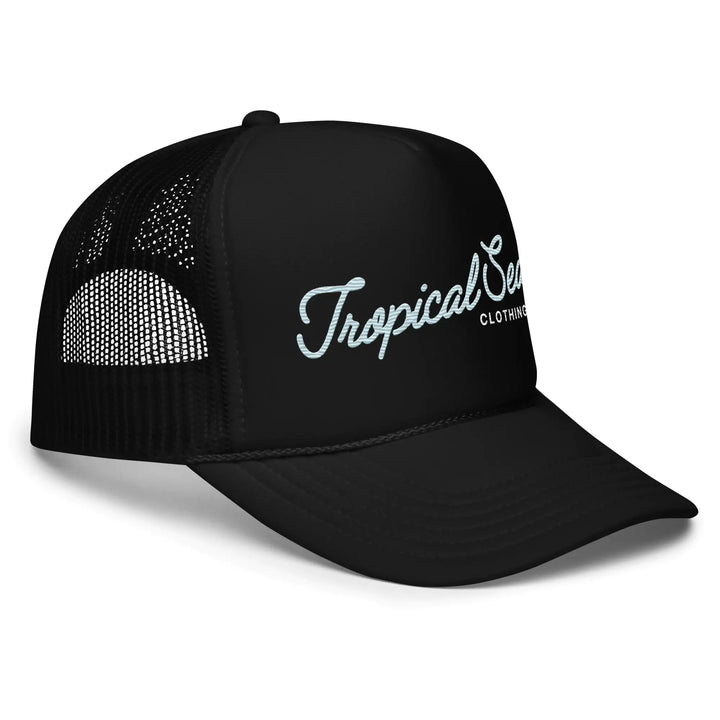 Fancy Tropical Seas Foam Trucker Hat